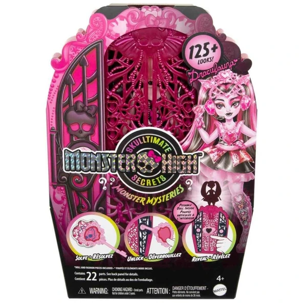 Monster High Draculaura HYB12 HXH84 Lisanslı Ürün