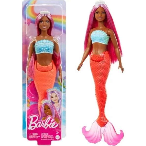 HRR02 Dreamtopia Barbie Denizkızı Bebek