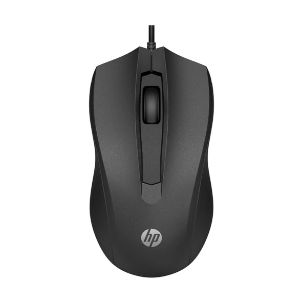 HP 100 Kablolu Mouse Siyah 6VY96AA