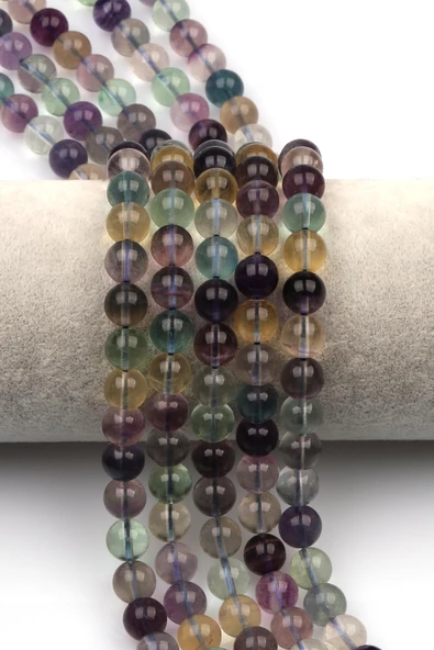 Florit (A Kalite) Doğal Taş Dizi 8 mm Küre Kesim