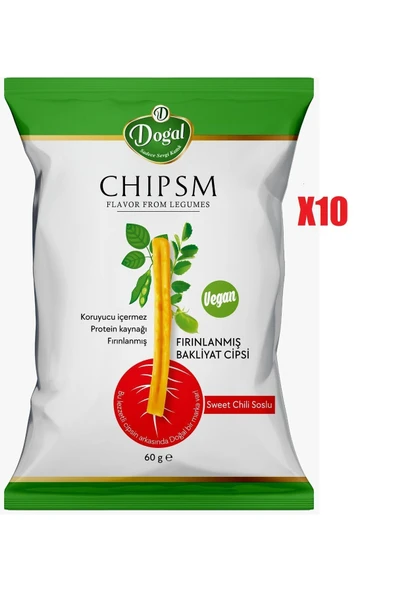 CHIPSM THAİ SWEET CHİLİ SOSLU-10\'LU PAKET