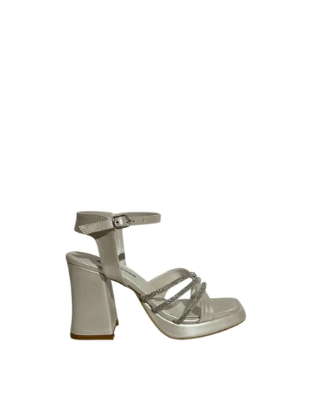 Mg Shoes 6002 Kadın Platform Topuklu Kadın Ayakkabı (Yaz 25)