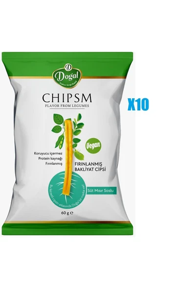 Doğal Agro CHIPSM SÜT MISIR SOSLU-10'LU PAKET