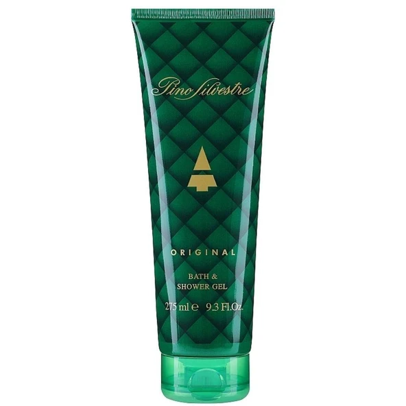 Pino Silvestre Original+Italian Citrus+Amber Woods Bath&Shower Gel 275 ml Duş Jeli Seti - Resim 4