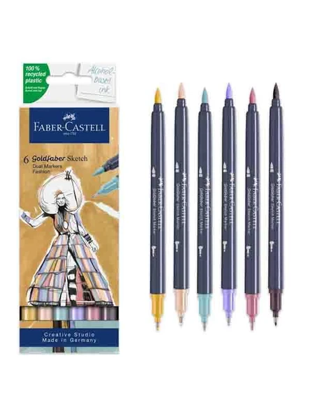 Faber Castell Goldfaber Sketch 6'lı Fashion 164808
