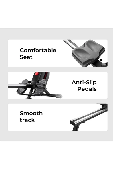 Yesoul R1 Bluetooth Özellikli, Manyetik Kondisyon Küreği - Resim 4