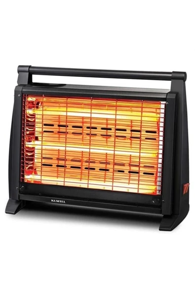 Lx-2832 Deluxe Soba Tipi Siyah Isıtıcı(1500W)
