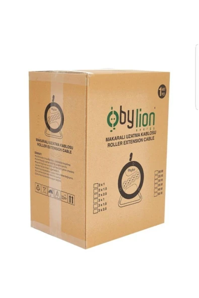 30 Metre Seyyar Makaralı Uzatma Kablosu 3*2.5mm² 30 Mt. - 5