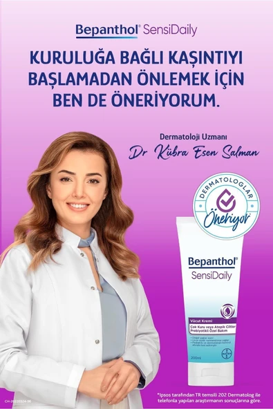 Bepanthol Sensidaily Vücut Kremi 200 ml - 6