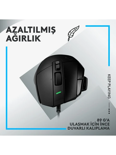 Logitech G502 X 910-006139 Siyah Optik Kablolu Oyuncu Mouse - 6