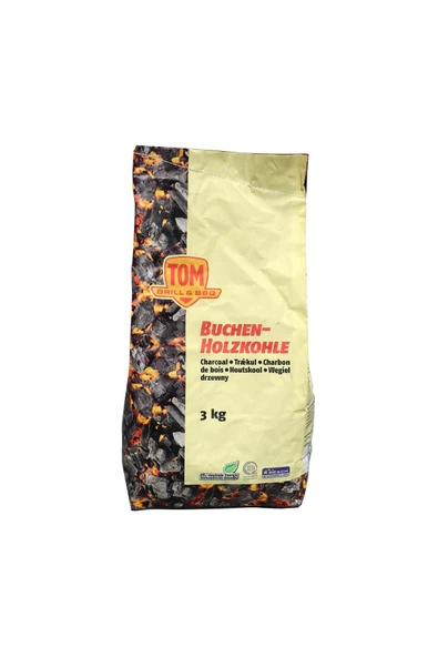 Mangal Kömürü Briket Sıkma 3 Kg (SARI)