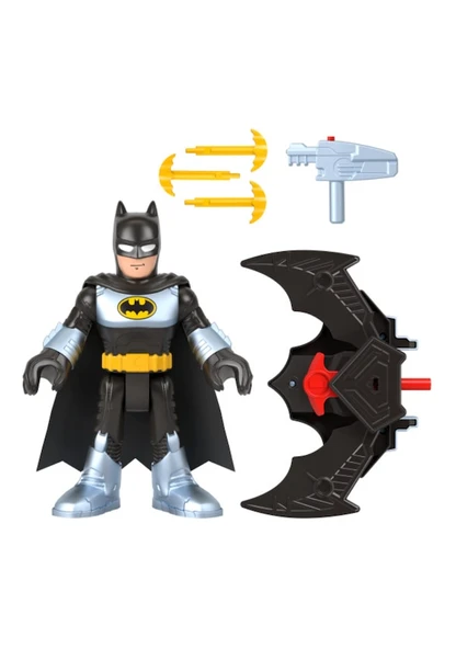 Imaginext Dc Super Friends Batglider Ve Batman HVY12 Lisanslı Ürün - Resim 3
