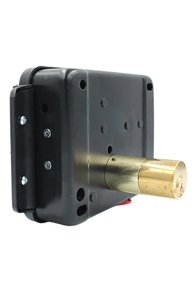 Kale 357m Elektrikli Kapı Otomat Kilidi Makaralım Siyah 13mm-52mm - 4