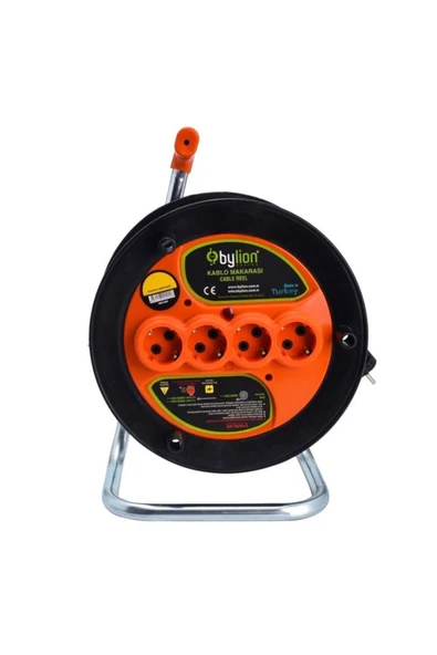 Makaralı Seyyar Uzatma Kablosu 3x2.5 Mm (50 Metre) - 5