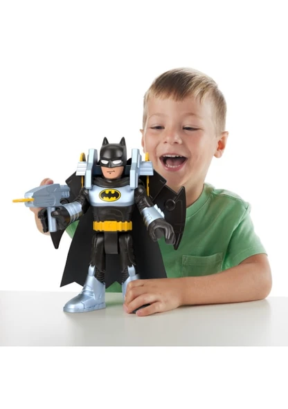 Imaginext Dc Super Friends Batglider Ve Batman HVY12 Lisanslı Ürün - Resim 2