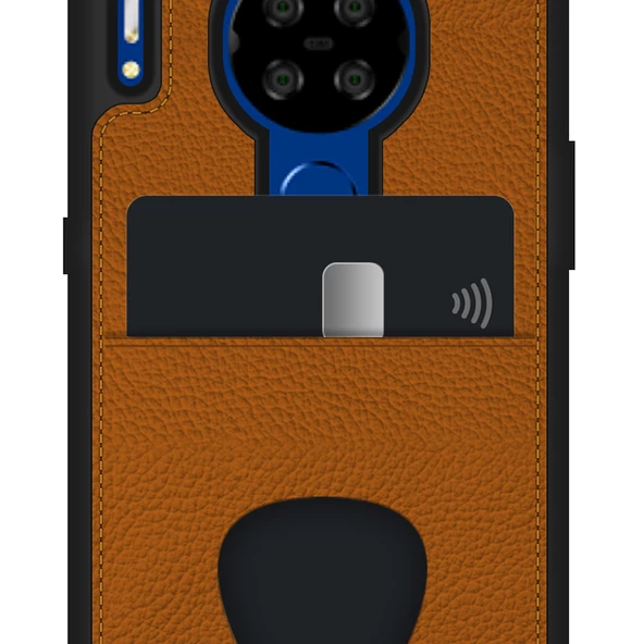 FitCase Reeder P13 Blue Max Lite Kılıf Proda Deri Tek Kartlık Cepli Kapak - 10