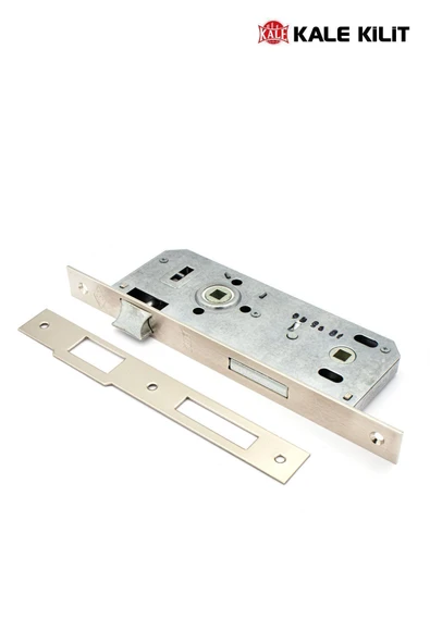 Kale 169r Wc 40 Mm Iç Kapı Gömme Kilidiahşap Banyo Ve Wc Kapı Kilidi Nikel - 3