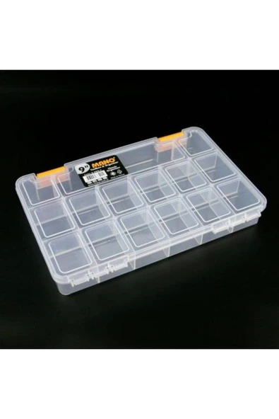 9 Inç Şeffaf Malzeme Kutusu Ş-org-9 Organizer - Resim 2
