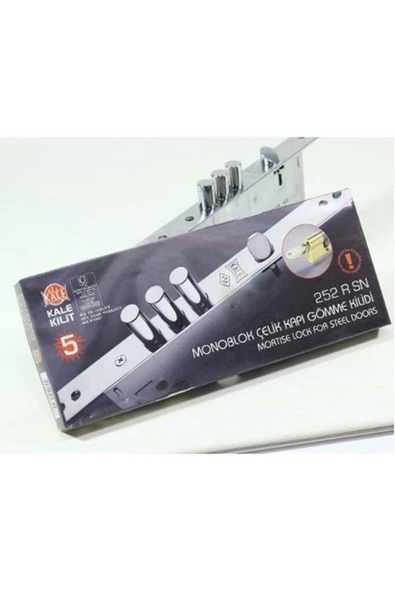 Kale 252 Rsn Barelli (göbekli) Çelik Kapı Kilidi 3 Anahtarlı - 3