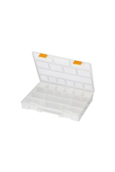 11'' Klasik Organizer Şeffaf Vida Malzeme Kutusu Ş-org-11 - 2