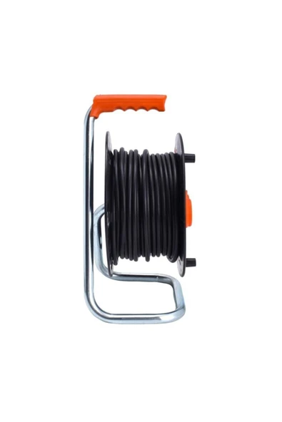 Seyyar Makaralı Uzatma 3*2,5 Mm 30 Mt Termal Sigortalı - 2