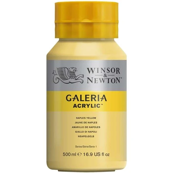 Winsor & Newton Galeria Akrilik Boya 500 ml Naples Yellow 422