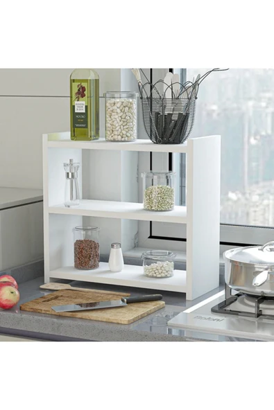 Lavanta Mobilya İmalat VİTİM MDF TEZGAH ÜSTÜ RAF DOLAP