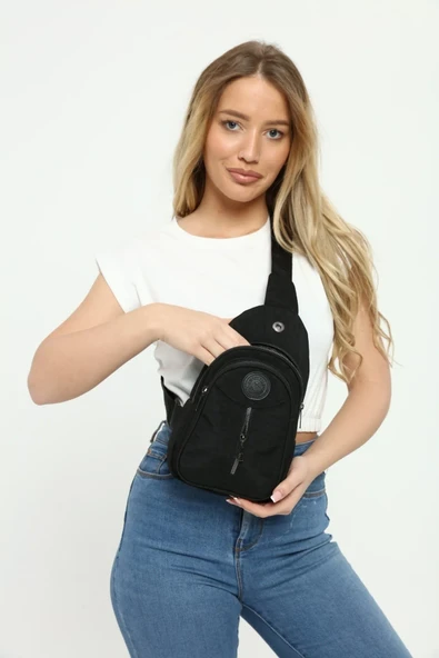 Krinkıl Kumaş Body Bag Çapraz Çanta - 2