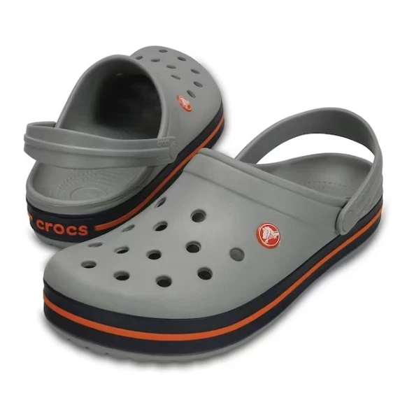 Crocs Crocband Clog 11016-01U Gri-Lacivert Terlik - Resim 2