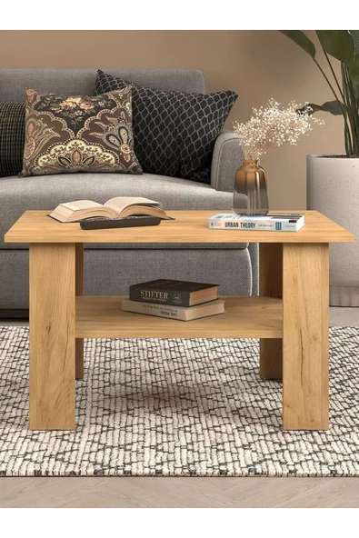 Lavanta Mobilya İmalat REN MDF BEYAZ ORTA SEHPA - 4