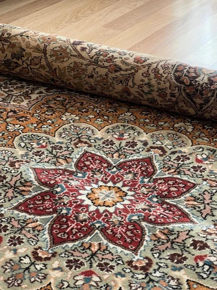 199x290 cm Büyük Boy Bohem Stili Türk Halı, Renkli El Dokuma Harika Kondisyonlu Büyük Salon için Halı - 9