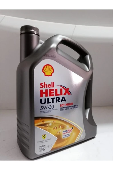 SHELL Helix Ultra 5w-30 Ect Multi 5 Litre Volkswagen Onaylı (PARTİKÜLLÜ)