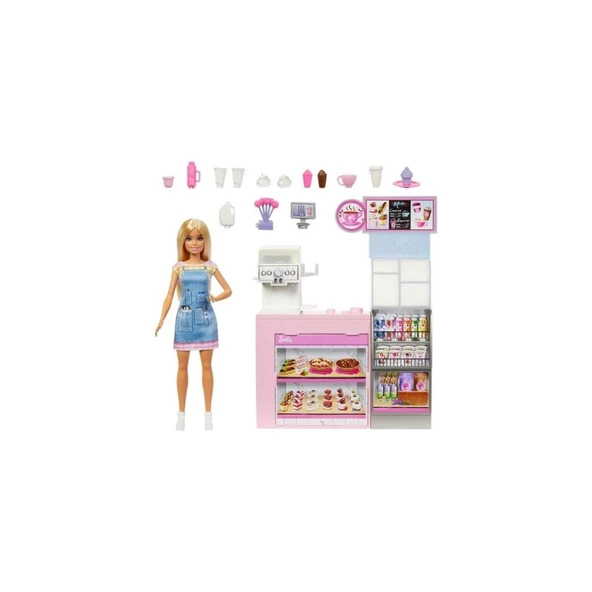 Barbie'nin Kahve Dükkanı HXN94 Lisanslı Ürün