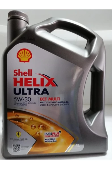 SHELL Helix Ultra 5w-30 Ect Multi 5 Litre Volkswagen Onaylı (PARTİKÜLLÜ) - 3