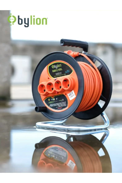 Seyyar Makaralı Uzatma Kablosu 3*2.5mm² (20 METRE) Bakır Kablo - 3
