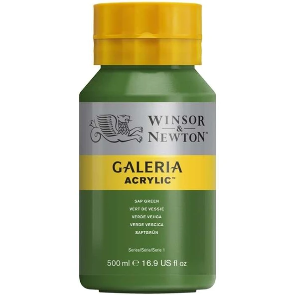 Winsor & Newton Galeria Akrilik Boya 500 ml Sap Green 599 ürün görseli 1