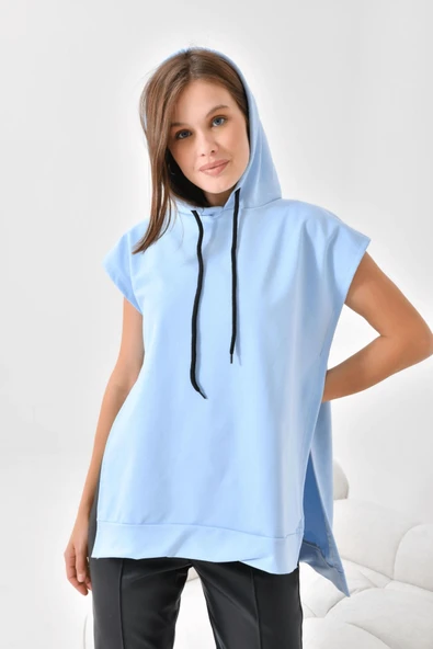 Süveter Sweat - Gökyüzü - 5
