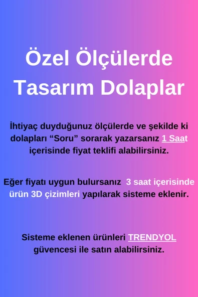 Lavanta Mobilya İmalat ÖZEL TASARIM ve ÖLÇÜLERDE DOLAPLAR