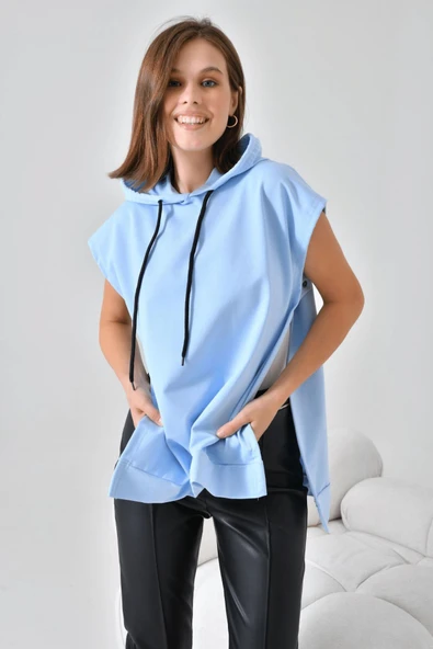 Süveter Sweat - Gökyüzü - 3