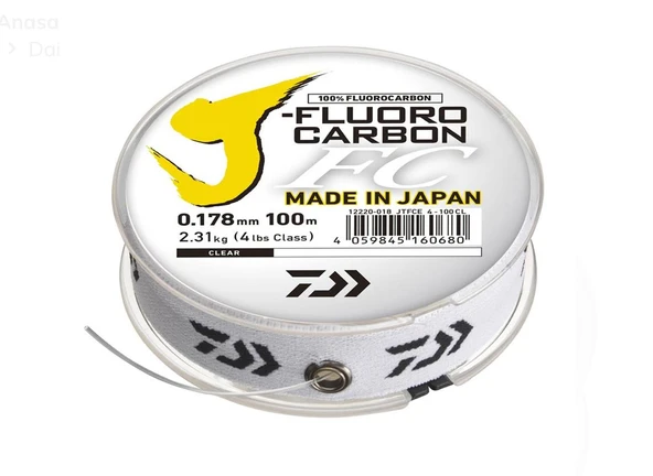 Daiwa J Fluorocarbon Leader Misina 0,50 MM 50 MT