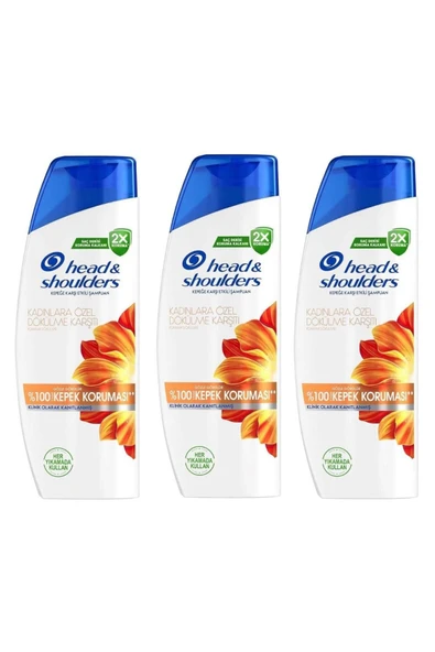 Head & Shoulders 330 ml Şampuan 1-1 Kadınlara Özel X 3 Adet