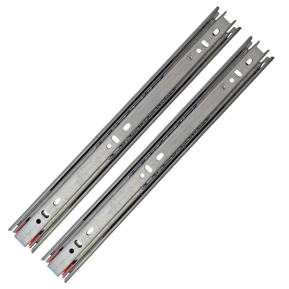 35 cm Teleskopik Bilyalı Kızak Çekmece Rayı -1 çekmecelik takım - 4