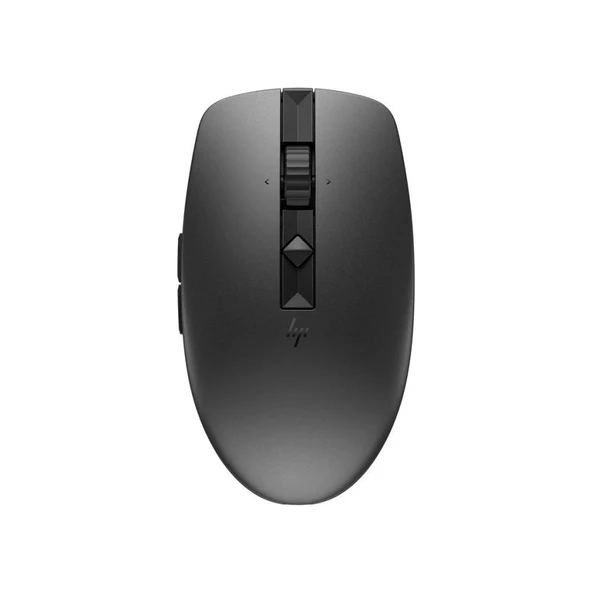 HP 710 Programlanabilir Şarj Edilebilir Sessiz Bluetooth Kablosuz Mouse Siyah 6E6F2AA