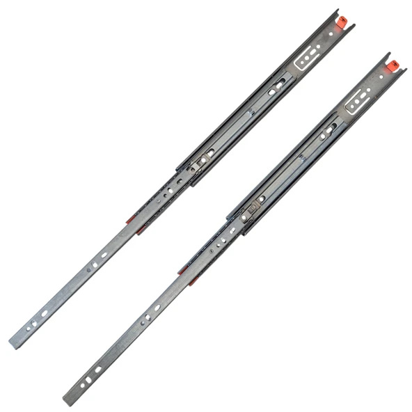 40 cm Teleskopik Bilyalı Kızak Çekmece Rayı -1 çekmecelik takım - 2