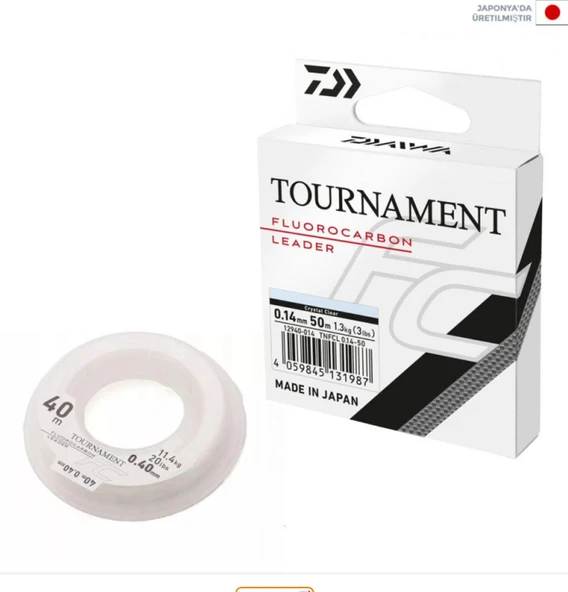Daiwa Tournament FC Leader Misina 0,40 MM 50 MT