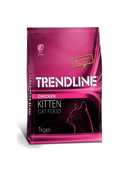 Trendline Kitten Tavuklu Yavru Kedi Maması 1 Kg