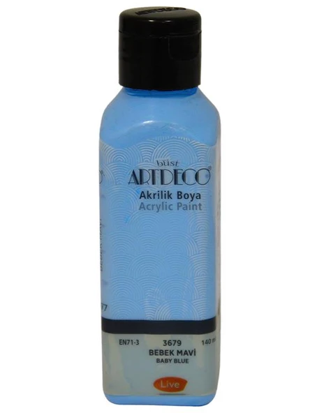Artdeco Akrilik Boya 140 ml Bebek Mavi