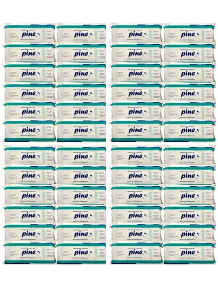Pine Alkolsüz Hasta Perine Ve Vücut Temizleme Havlusu 50 X 48 Paket