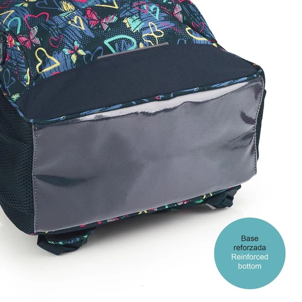 Gabol Okul Sırt Çantası Tizas Lacivert 23L GB.234300 - Resim 5