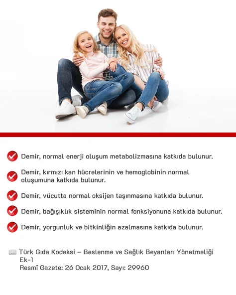 Hasz Labs Iron Bisglicinate & Vitamin B Kompleks 30 Kapsül - 5